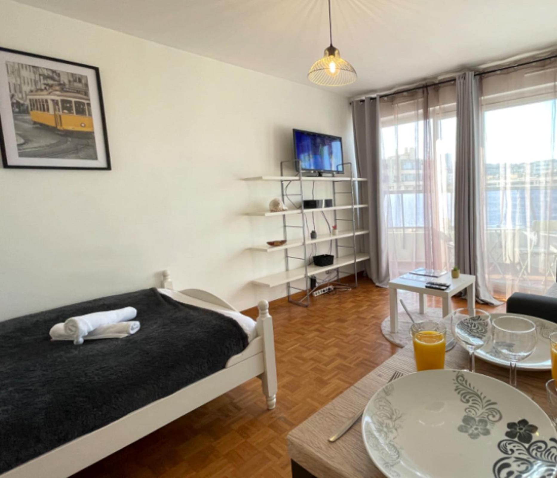 Prado - Proche Stade Velodrome Appartement Marseilles Buitenkant foto